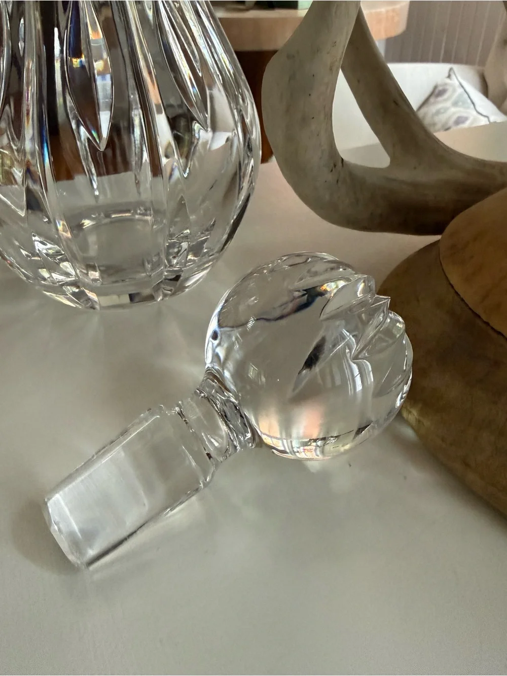 Crystal Marquis Barcelona by Waterford Wine Decanter.